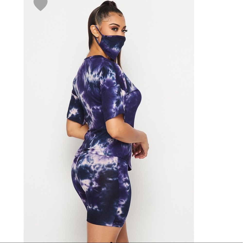 3 Piece Set Tie Dye Out Fit Quarantine Style ☺️